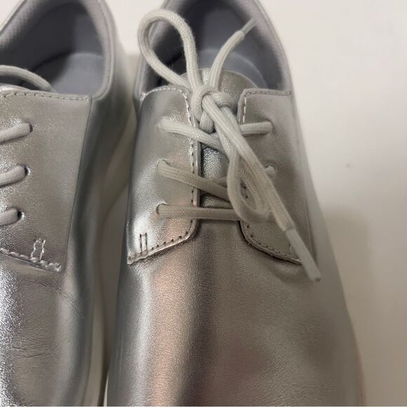 Silver Women's Sneakers - Picture 4 of 10